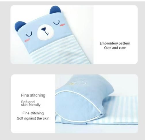 Soft Baby Neck Support Pillow – Ergonomic Head Shaping Cushion for Newborns (0-18 Months)
