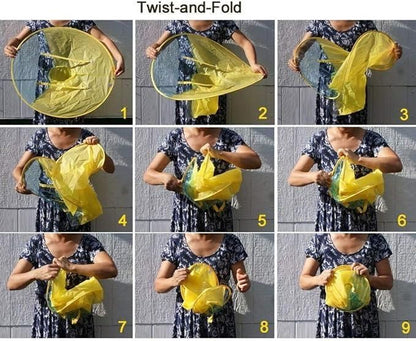 Portable Reusable Kids Raincoat – Waterproof EVA Hooded Rainwear for Children (3–11 Years)